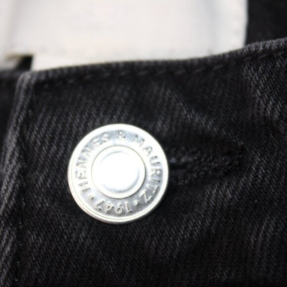 H&M Denim Shorts Dark Wash – Size 12 - Picture 5 of 7